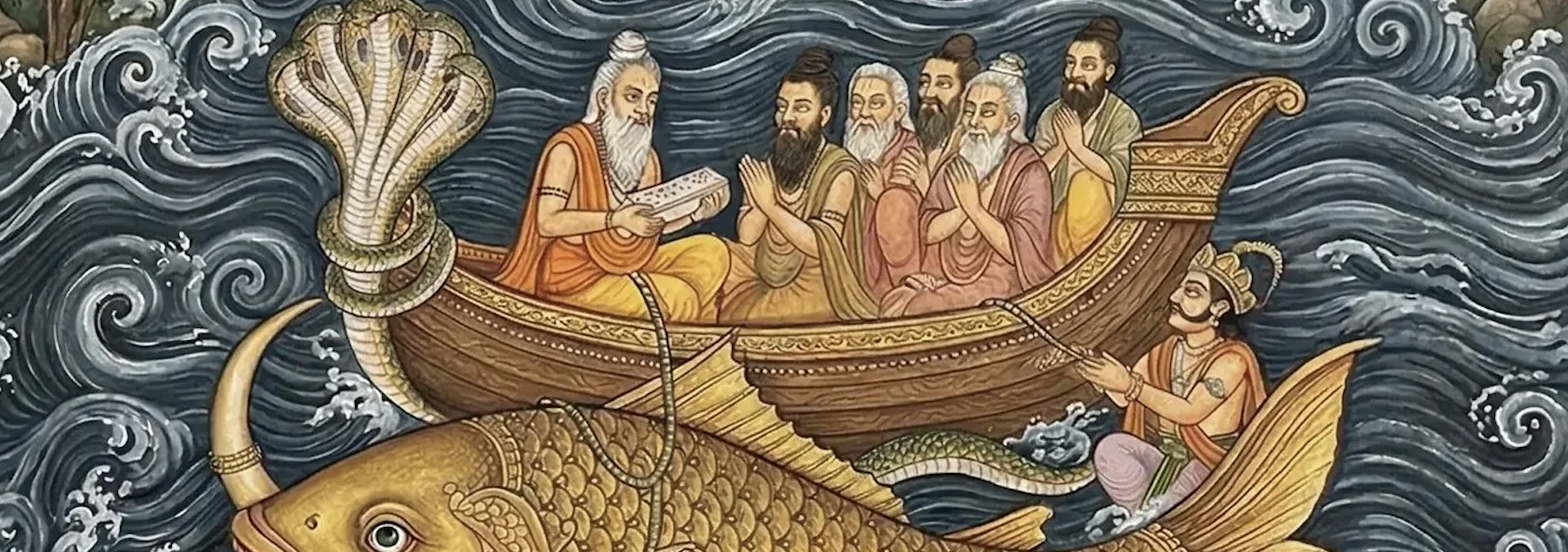 LITERATURA SÁNSCRITA. UNA VERSIÓN DEL DILUVIO ANTERIOR A LA BIBLIA